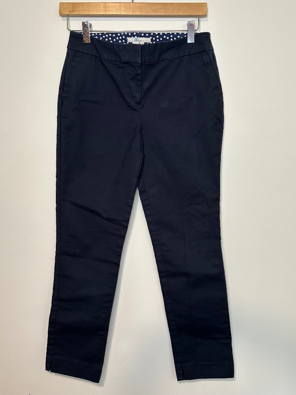 Boden Size 6P Richmond High Rise 7/8 Pants in Navy